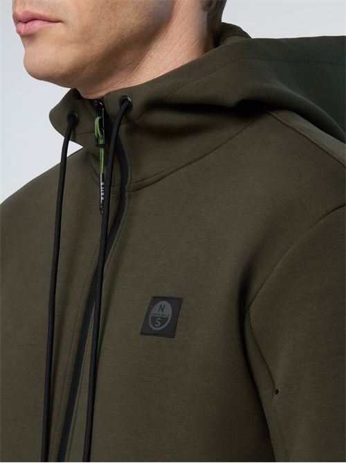 HOODED FULL ZIP SWEATSHIRT W/LOGO NORTH SAILS | 691267/440